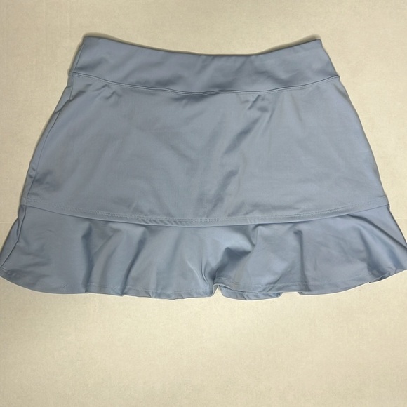 TOMMY BAHAMA Powder Blue Golf Tennis Pickleball Ruffle Skort L - Picture 5 of 5